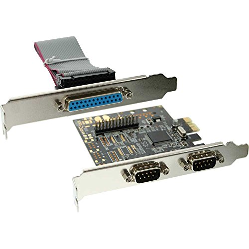 InLine 76622C Schnittstellenkarte, 2x 9pol seriell + 1x 25pol parallel, PCIe (PCI-Express) von InLine
