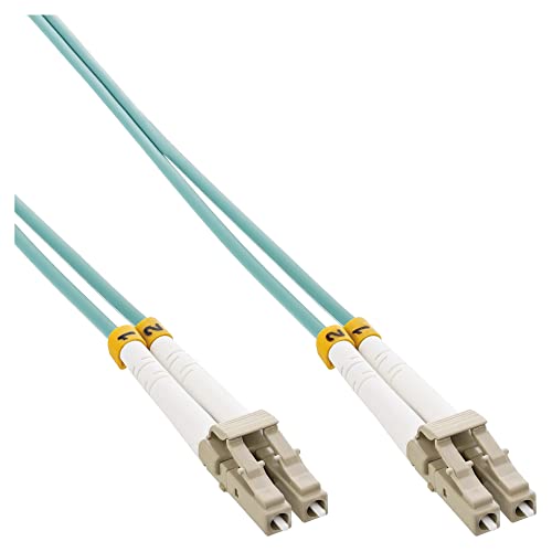InLine 88530O LWL Duplex Kabel, LC/LC, 50/125µm, OM3, 30m von InLine