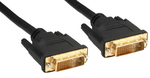 InLine DVI-D Anschlusskabel Premium digital 24+1 Stecker/Stecker DualLink 3m von InLine