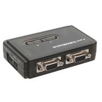 InLine - KVM-/Audio-Switch - 2 x KVM/Audio - 1 lokaler Benutzer - Desktop (60612I) von InLine