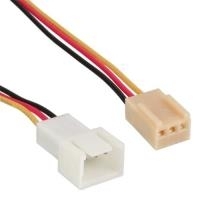 InLine - Verl�ngerungskabel f�r L�fterspannungsversorgung - Molex, 3-polig (M) - bis - Molex, 3-polig (W) - 30 cm (33328) von InLine