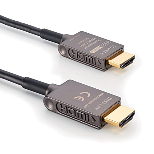 Eagle Cable by INAKUSTIK – 313245015 - Deluxe Ultra High Speed HDMI 2.1 Kabel | 15m | 48 Gbps | Lichtwellenleiter | UHD 10K@120Hz | professionelles Heimkino & Gaming | HDR10+ | eARC (Audio-Rückkana von Inakustik