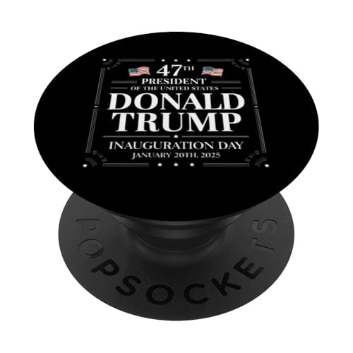 "Donald Trumps Amtseinführung 2025: 47. Präsident" PopSockets Klebender PopGrip von Inaugural Impact Trumpo