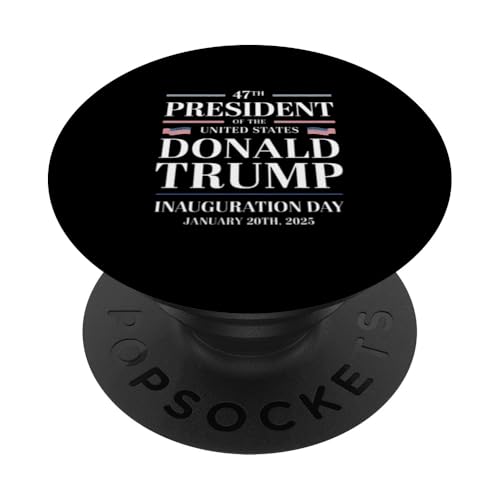 Einweihung 2025 Donald Trump tritt wieder sein Amt an PopSockets Klebender PopGrip von Inaugural Impact Trumpo