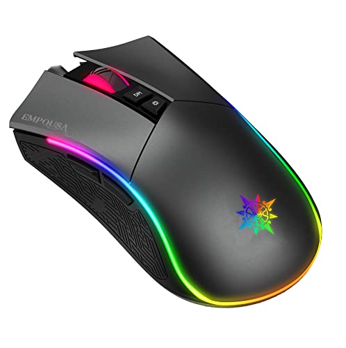 Inca IMG-GT19 PRO Optisch Gaming Maus 4800 DPI RGB-Logo-Effekt von Inca