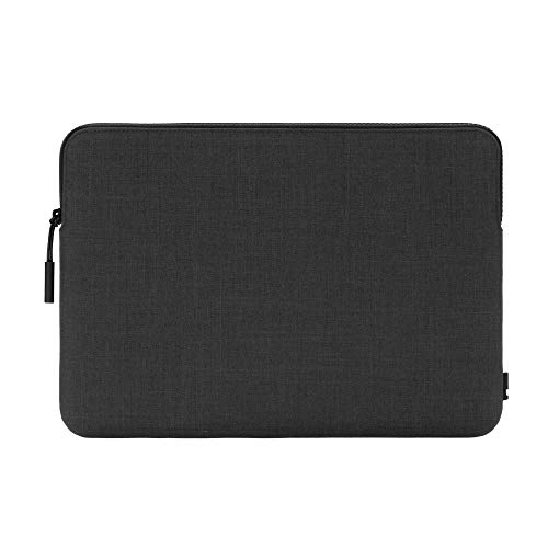 Incase Tasche Slim Sleeve Hülle Apple MacBook Pro 13" (2016-2020) / Air 13,3" (2018 - 2020) - Dunkelgrau [Woolenex-Material I 3mm Dickes Kunstfell-Interieur I Hochwertiger Reißverschluss] von Incase