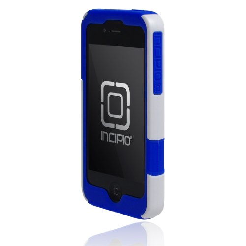 Incipio Alpinestars Schutzhülle für iPhone 4 / 4S, Silikon, mit Silikonkern, Einzelhandelsverpackung, Blau/Weiß, 1 Stück Incipio Alpinestars Schutzhülle für iPhone 4 / 4S, Silikon, mit Silikonkern, Einzelhandelsverpackung, Blau/Weiß, 1 Stück von Incipio