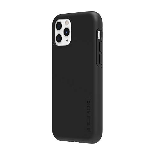 Incipio DualPro Hülle für Apple iPhone 11 Pro (5.8") (schwarz) [Qi kompatibles Cover I Extrem robuste Handyhülle I Stoßabsorbierendes Case I Soft-Touch Beschichtung I Hybrid] - IPH-1843-BLK von Incipio