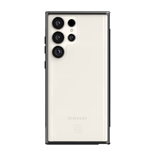 Incipio Organicore Clear Series Schutzhülle für Samsung Galaxy S23 Ultra, 100% Zertifiziert, kompostierbar, 4,3 m Fallschutz, Anthrazit/Transparent (SA-2052-CHLC) von Incipio