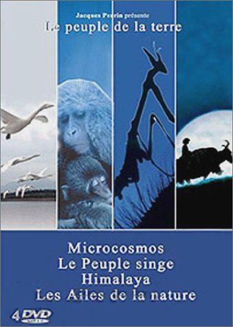 Coffret Le Peuple de la Terre 4 DVD : Les Ailes de la nature / Le Peuple singe / Microcosmos / Himalaya, l'enfance d'un chef von Inconnu