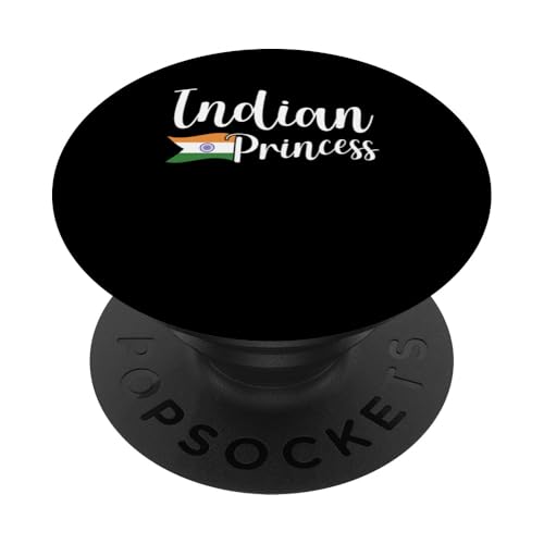 Indien USA indische Flagge PopSockets Klebender PopGrip von India Gifts for Men Women