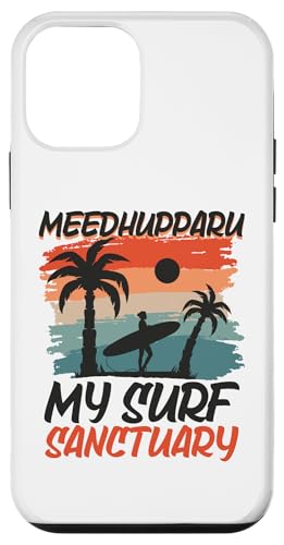 Hülle für iPhone 12 mini Surfing bei Meedhupparu von Indischer Ozean Urlaub in Malediven