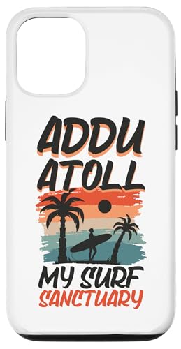 Hülle für iPhone 13 Surfing bei Addu Atoll von Indischer Ozean Urlaub in Malediven