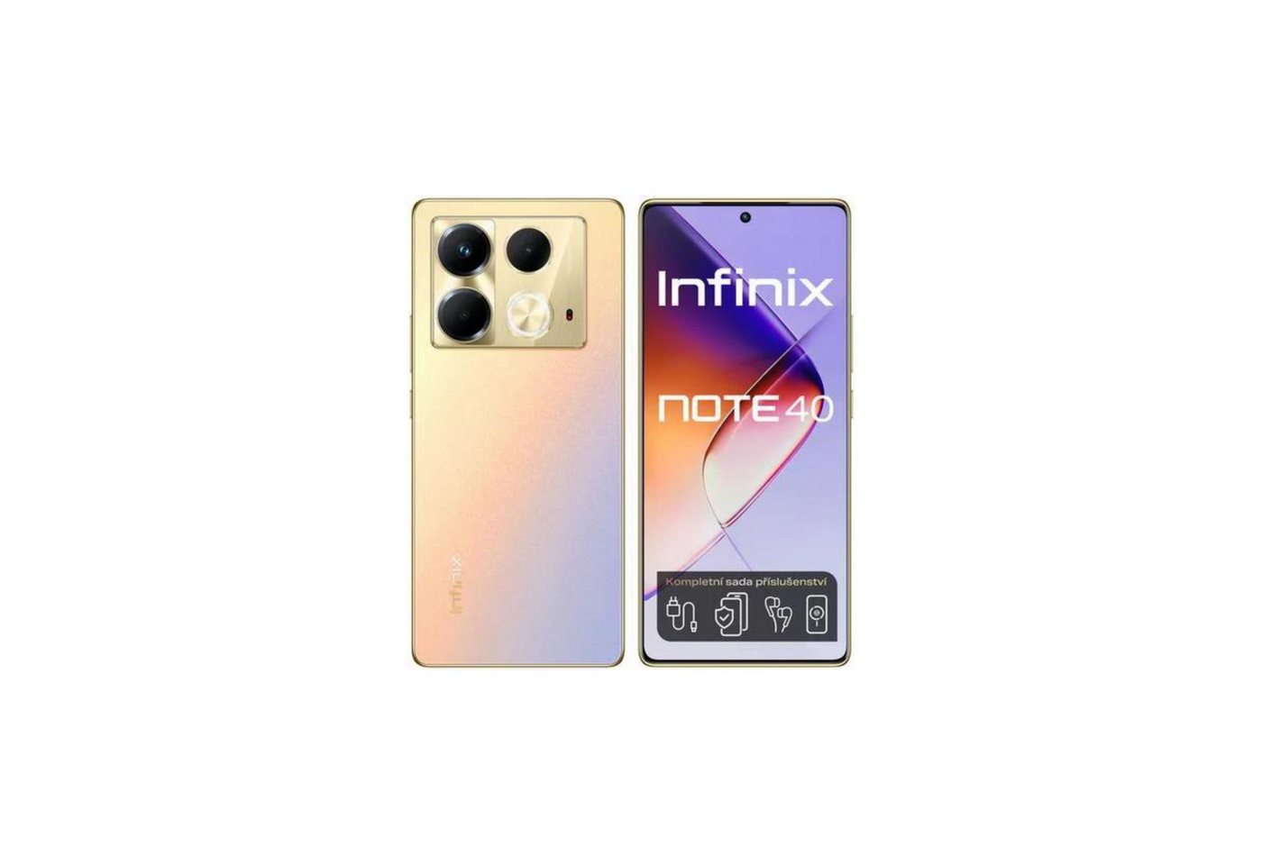 Infinix Note 40 8GB/256GB, AMOLED, GPS, NFC, IP54 Smartphone (6,78 Zoll, 256 GB Speicherplatz, 6,78" AMOLED Display, JBL Boxen, Gesichtserkennung) von Infinix