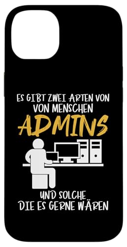 Hülle für iPhone 14 Plus Zwei Arten Von Menschen Admins Admin Administrator von Informatiker IT-Betrieb IT-Spezialist Geschenke