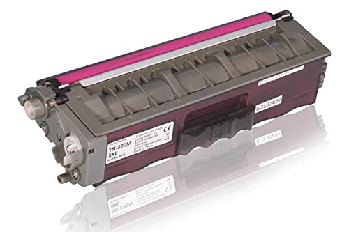 Inkadoo Toner für Brother TN-320Y XLTN320 Y Magenta MFC-9460 CDN HL-4140 CN HL-4570 CDW MFC-9970 CDW DCP-9270 CDN Tonerkartusche, Tonerpatronen, Drucker Toner von Inkadoo