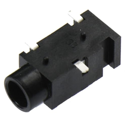 Inkoby 100 Stück PJ320A 3,5-mm-Kopfhörer-Audiobuchse 3/4-Polig Audioschnittstelle DIP/SMD von Inkoby