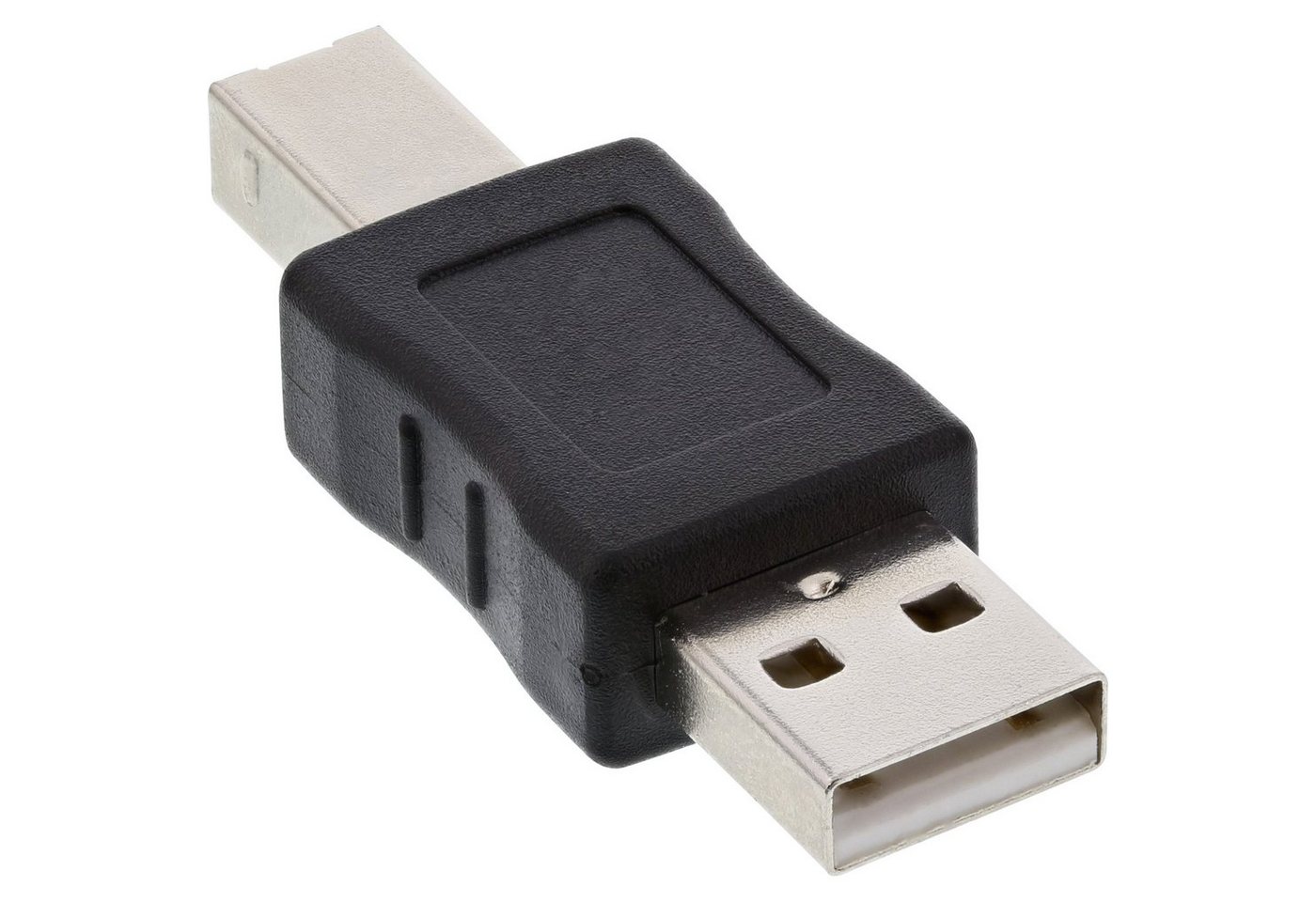 Inline InLine® USB 2.0 Adapter, Stecker A auf Stecker B USB-Adapter von Inline