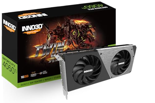 Inno3D GeForce RTX 4060 Ti Twin X2, 16384 MB GDDR6 von Inno3D