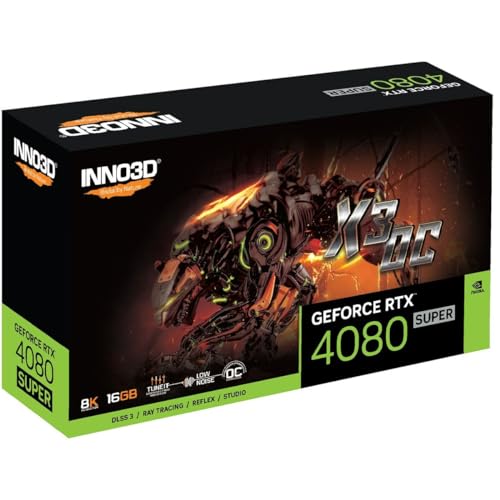 Inno3D Grafikkarte N408S3-166XX-187049N NVIDIA GeForce RTX 4080 16 GB GDDR6X von Inno3D