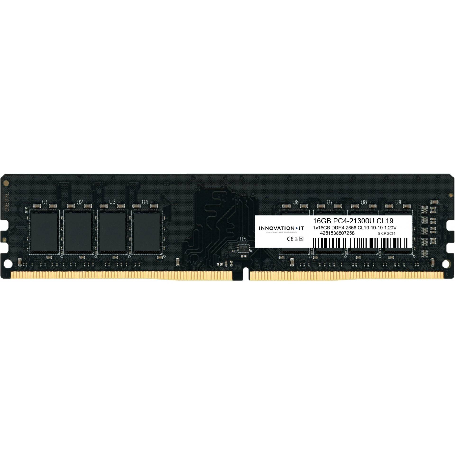 Innovation IT 3200 16GB CL22 1.2V LD (CL22-22-22) memory module von Innovation IT