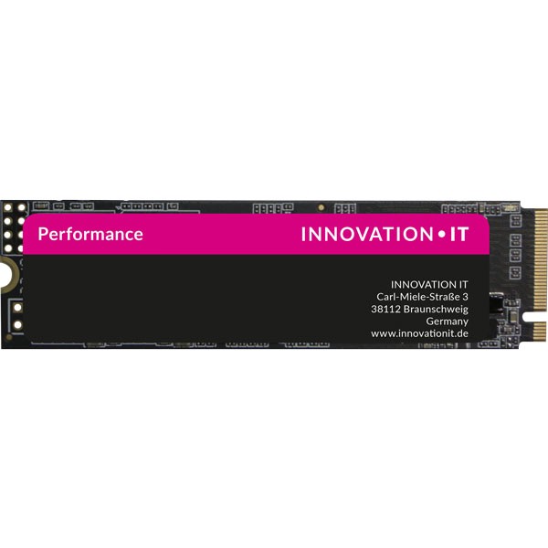 M.2 512GB InnovationIT Performance NVMe PCIe 3.0 x 4 retail von Innovation IT