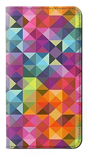 Abstract Diamond Pattern Flip Hülle Tasche Klappetui für Samsung Galaxy S24 FE von Innovedesire