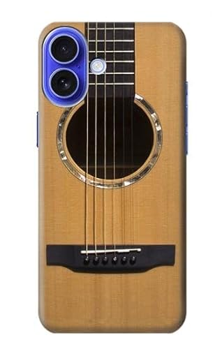 Acoustic Guitar Hülle Schutzhülle Taschen für iPhone 16 von Innovedesire