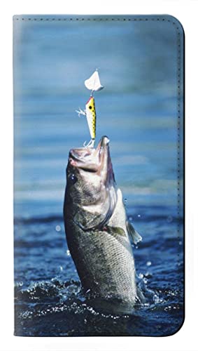 Bass Fishing Flip H?lle Tasche Klappetui f?r Samsung Galaxy A35 5G von Innovedesire