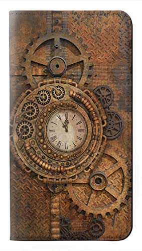 Clock Gear Steampunk Flip Hülle Tasche Klappetui für iPhone 16 pro max von Innovedesire