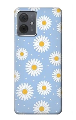 Daisy Flowers Pattern Hülle Schutzhülle Taschen für Motorola Moto G14 von Innovedesire