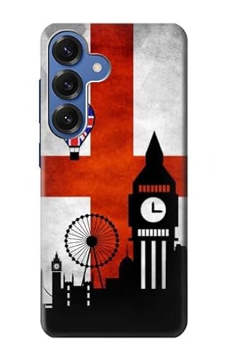 England Football Soccer Flag Hülle Schutzhülle Taschen für Samsung Galaxy S25 von Innovedesire