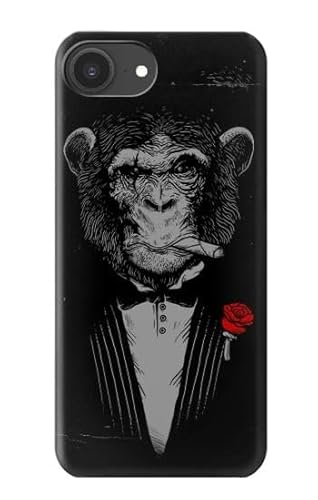 Funny Gangster Mafia Monkey Hülle Schutzhülle Taschen für iPhone 16e von Innovedesire