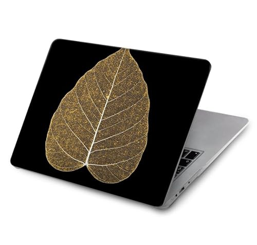 Gold Leaf Buddhist Om Symbol Hülle Schutzhülle Taschen für MacBook Pro 13 - A1706, A1708, A1989, A2159, A2289, A2251, A2338 von Innovedesire