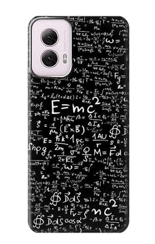 Mathematics Physics Blackboard Equation Hülle Schutzhülle Taschen für Motorola Moto G Power 5G (2024) von Innovedesire