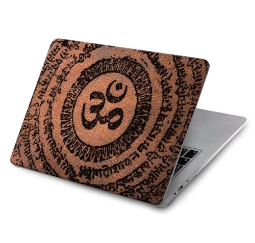 Om Symbol Tattoo Hülle Schutzhülle Taschen für MacBook Pro 13 - A1706, A1708, A1989, A2159, A2289, A2251, A2338 von Innovedesire