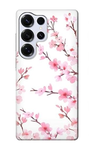 Pink Cherry Blossom Spring Flower Hülle Schutzhülle Taschen für Samsung Galaxy S25 Ultra von Innovedesire