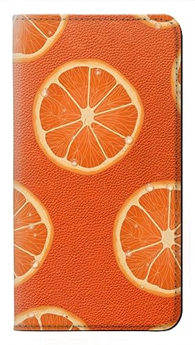 Seamless Orange Pattern Flip Hülle Tasche Klappetui für Google Pixel 9 Pro von Innovedesire