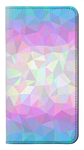 Trans Flag Polygon Flip H?lle Tasche Klappetui f?r Samsung Galaxy A35 5G von Innovedesire