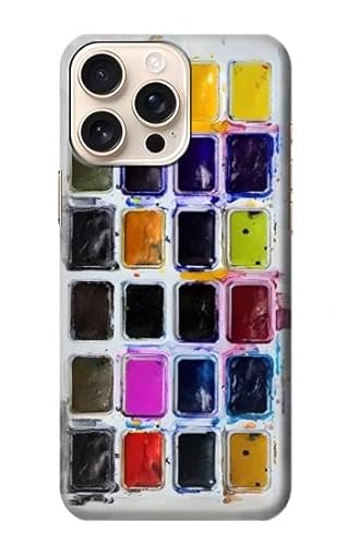 Watercolor Palette Box Graphic Hülle Schutzhülle Taschen für iPhone 16 pro max von Innovedesire