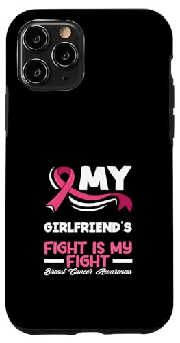 Hülle für iPhone 11 Pro Der Kampf meiner Freundin ist mein Kampf gegen Brustkrebs von Inspirational Breast Cancer Awareness Gifts Co.