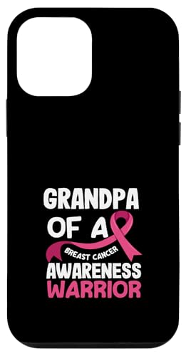 Hülle für iPhone 12 mini Opa eines Kriegers zur Sensibilisierung für Brustkrebs von Inspirational Breast Cancer Awareness Gifts Co.