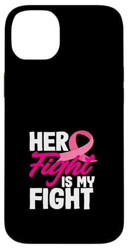 Hülle für iPhone 14 Plus Brustkrebsbewusstsein Her Fight Is My Fight von Inspirational Breast Cancer Awareness Gifts Co.