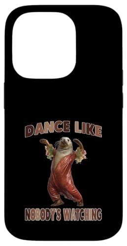 Hülle für iPhone 14 Pro Tanze, als würde niemand Seal Moves beobachten von Inspirational Dance Memes