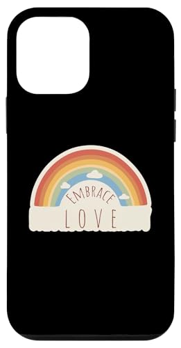 Hülle für iPhone 12 mini Embrace Love - Motivierendes Zitat Positiver Spruch von Inspirational Sayings Apparel Gifts