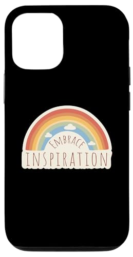 Hülle für iPhone 15 Pro Embrace Inspiration - Motivierendes Zitat Positiver Spruch von Inspirational Sayings Apparel Gifts