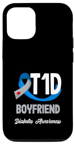 Hülle für iPhone 12/12 Pro T1D Boyfriend Diabetes Typ 1 Bewusstsein von Inspiring Advocacy for T1D Diabetes Awareness Gift