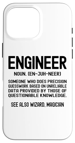 Hülle für iPhone 16 Pro Max Ingenieur Zauberer Magier Problem Fixer Legende Lustig Humor von Inspiring Motivational Thinker Clever Humor Tees