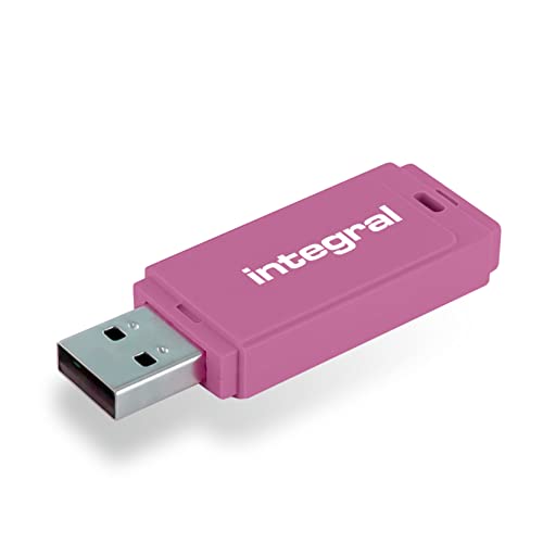 Integral 64GB Neon Pink USB 2.0 Flash-Laufwerk von Integral