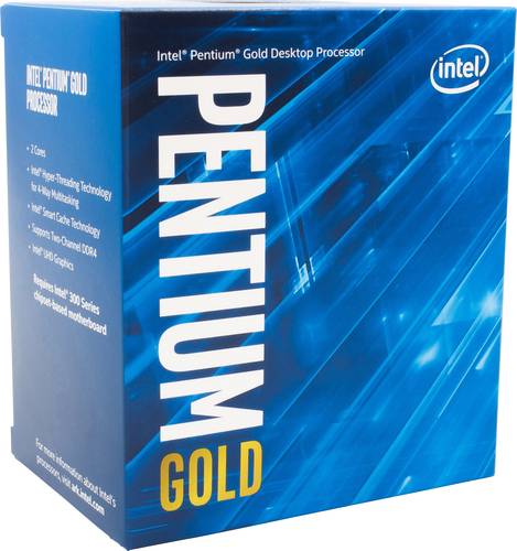 Intel® Pentium® Gold G6400 2 x 4GHz Dual Core Prozessor (CPU) Boxed Sockel (PC): Intel® 1200 58W von Intel